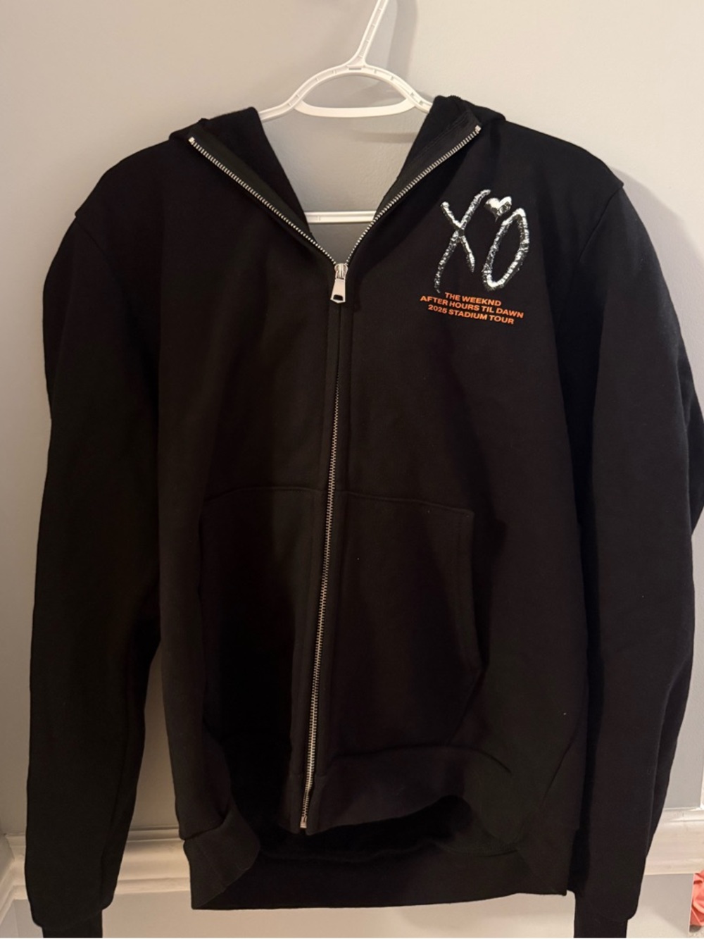 NWOT The Weeknd After Hours Til Dawn Tour Zip Up Sweatshirt